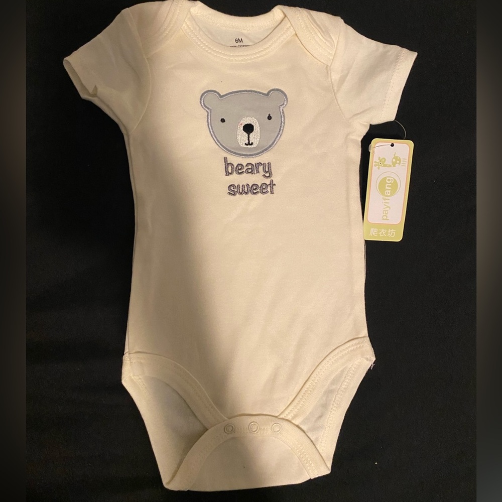 6 months Baby boy Onesie